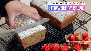 🍓 Spring Delight: Easy Strawberry Bread Recipe | AmyLearnsToCook by AmyLearnsToCook 1,044 views 2 months ago 14 minutes, 58 seconds