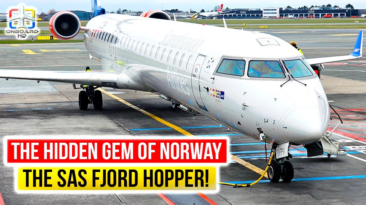 TRIP REPORT | Would Never Imagine a Flight Like This! | Trondheim to Bergen & Stavanger | SAS CRJ900