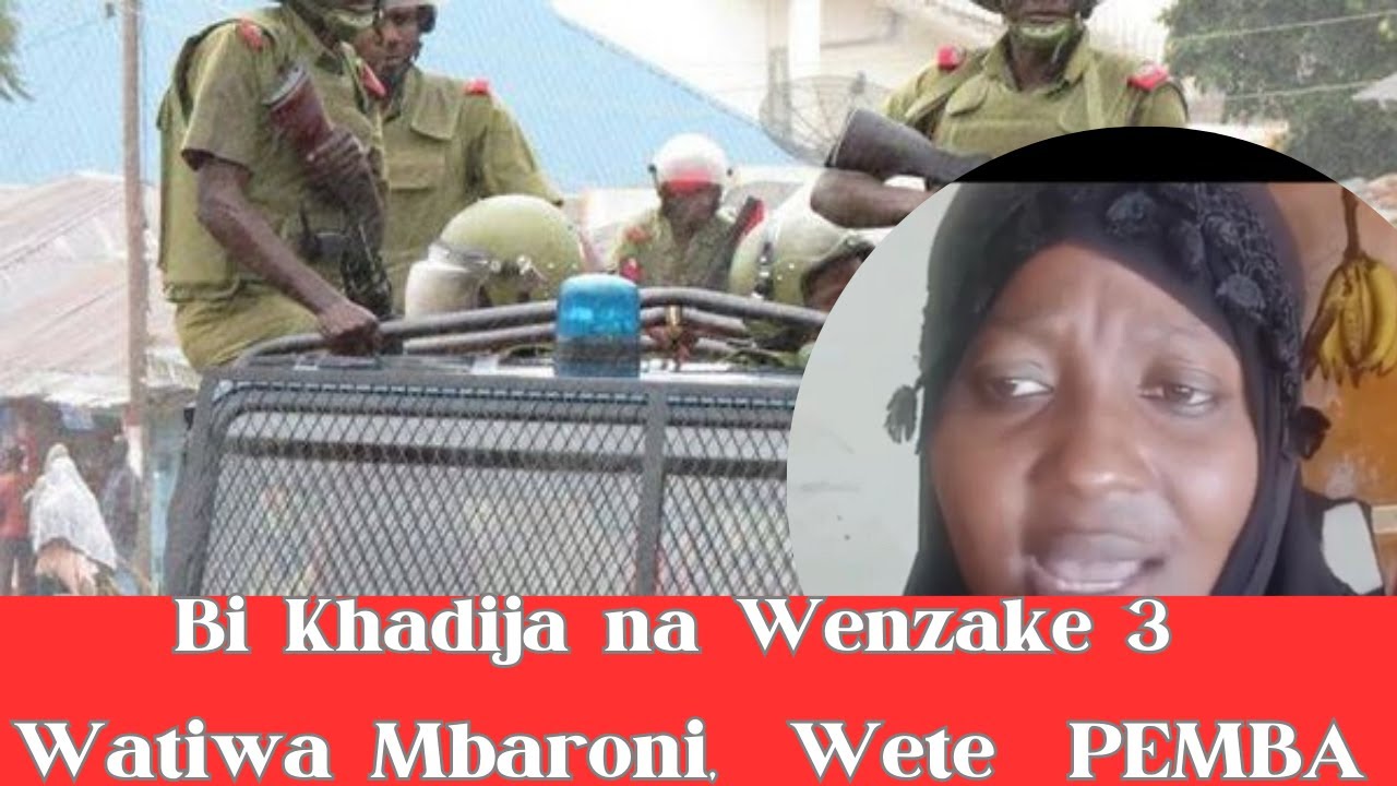 “HATUTAKI KWENDA SOKO LA KIFUMBIKAI, LIWALO NA LIWE”- VUNJA VUNJA NA KAMATA KAMATA PEMBA YAPAMBA!