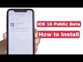 How to Install IOS 16 Public Beta | IOS 16 Public Beta 1 Released