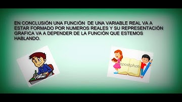 FUNCIÓN DE VARIABLE REAL  DE SU REPRESENTACIÓN GRÁFICA