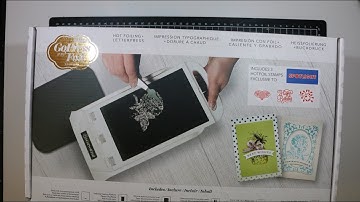 Unboxing the Go Press & Foil Machine