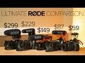 Every Rode Shotgun Video Mic Compared! $59 - $299