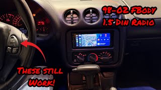 98-02 FBody Gen 2 Radio Kit from Reversion Raceworks + Retaining Steering Wheel Controls