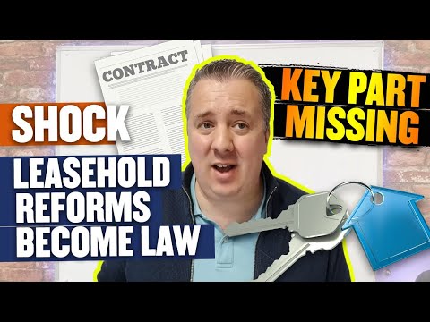 SHOCK Leasehold Reforms Become Law 