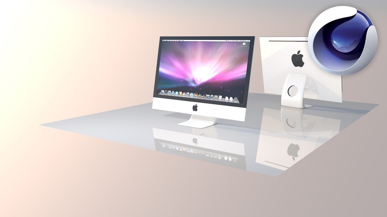 iMac - Cinema 4d Tutorial [SpeedArt] - YouTube
