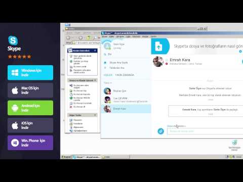Video: Skype'ta Dosya Nasıl Gönderilir