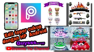 Cara mudah mengedit TOPER kue ulang Tahun Dengan Aplikasi picart screenshot 1