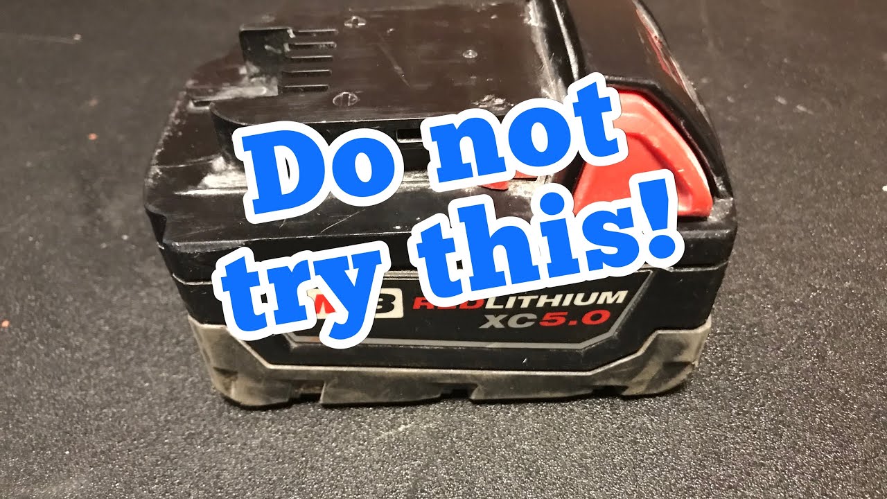 Why did this Milwaukee battery die? YouTube