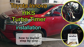 Toyota Innova | HKS Turbo Timer installation (how to install) step by step