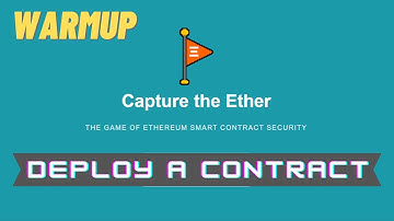 Capture The Ether Challenge | Deploy A Contract | brownie | 2023