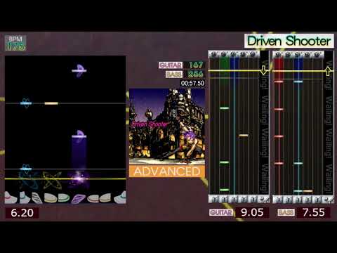 GITADORA / Driven Shooter - ADVANCED (GuitarFreaks V6 & DrumMania V6)