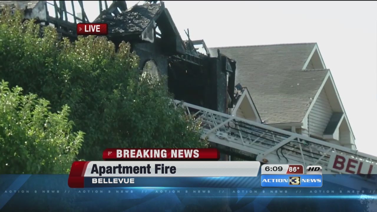 At least 2 hurt in apartment fire in Bellevue YouTube