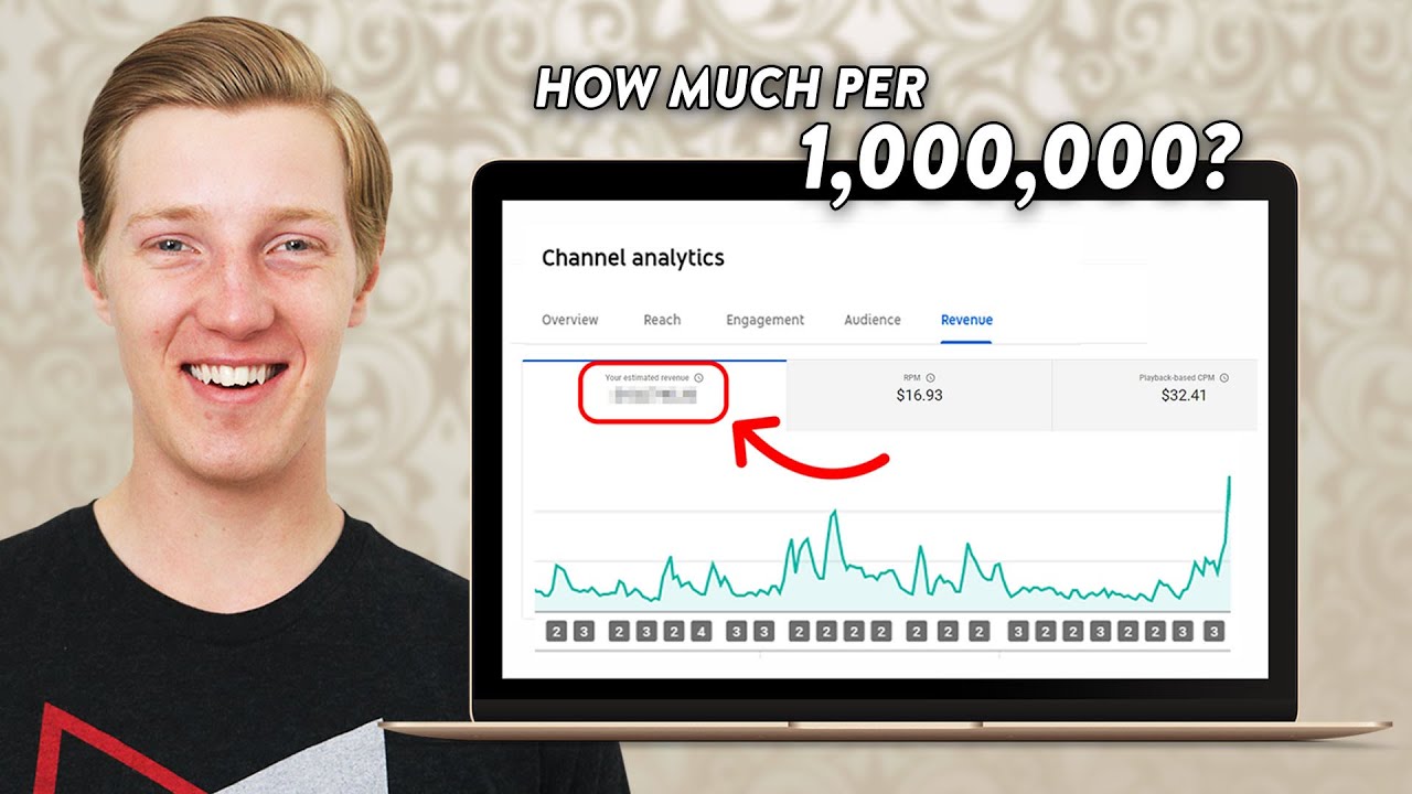 This is how much YouTube paid me for my 1,000,000 viewed video... - YouTube