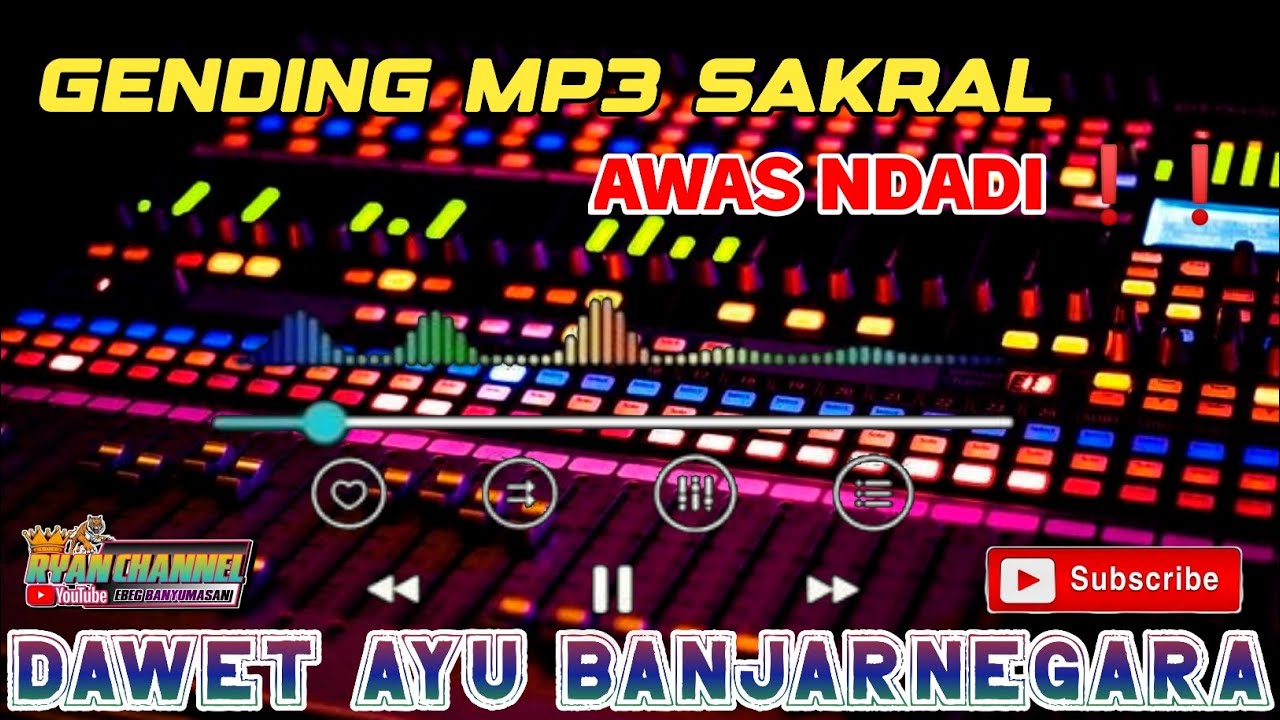 GENDING MAKYUUUSS | KENDANG BUKET | DAWET AYU BANJARNEGARA #ryanchannel #gending #mp3 #janturan