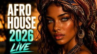 🔴 AFRO HOUSE 2026 | Deep Melodic & Tribal Night Vibes | Black Coffee Style Mix