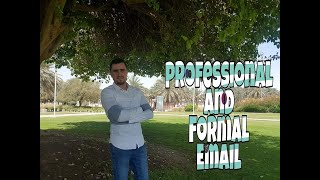 كيفية كتابة الايميل الرسمي how to write a formal email