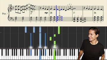 Kygo - Fragile - Piano Tutorial + Sheets