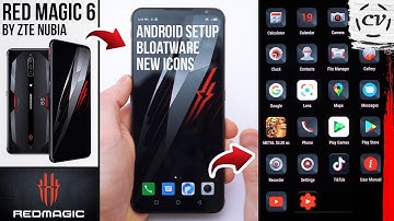 ZTE Nubia Red Magic 6 Setup, Apps & Bloatware (Turning It On For The First Time)