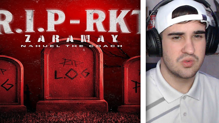 REACCIÓN a ZARAMAY - “EL PADRE DEL RKT”(RIP RKT).PROD BY @NAHUELTHECOACH
