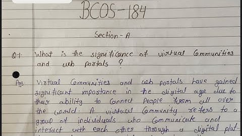 BCOS 184 ENGLISH MEDIUM HANDWRITTEN ASSIGNMENT 2022-23 FOR PDF WHATSAPP ON 9354372788