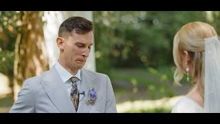 Emotional Groom Breaks Down In Tears During Wedding Vows