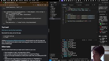Goのチュートリアル Writing Web Applications