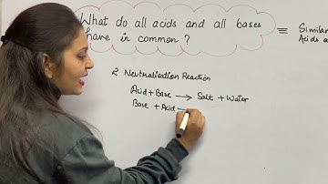 Day 06| What do all acids and Bases have in common| Acids Bases and salts| Class 10 Chemistry|NCERT|