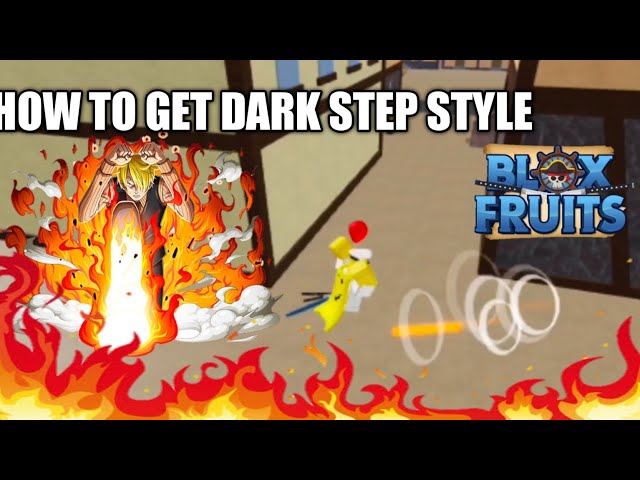 Dark Step Showcase in Blox Fruits! #bloxfruits #bloxfruit #roblox #tbr