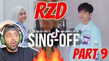 🇮🇩SING-OFF TIKTOK SONGS PART 9 (Zoom, Wait A Minute!, RIP Love) vs ‪@EltasyaNatasha‬ | REACTION!!