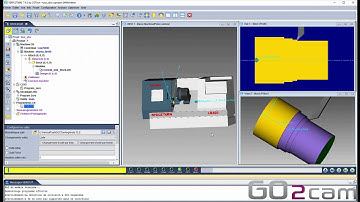 Presentation of GO2cam-Vericut Interface for Turning