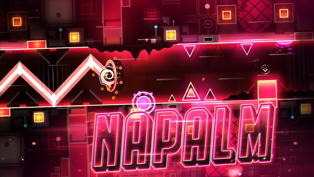 Level Showcase ~ "Napalm" by FerdeFunky, Subwoofer, Sminx, Marwec & more | Geometry Dash
