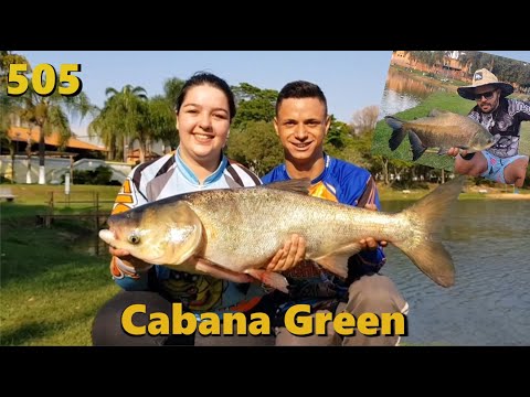 Cabanas Green - Primeira visita do Fishingtur neste pesqueiro - Fishingtur na TV 505