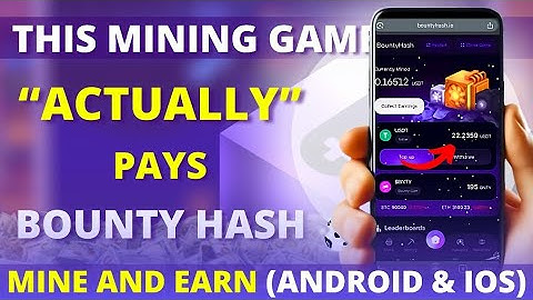 This FREE Crypto Game Lets you MINE REAL CRYPTO on Mobile and PC | Bounty Hash Review