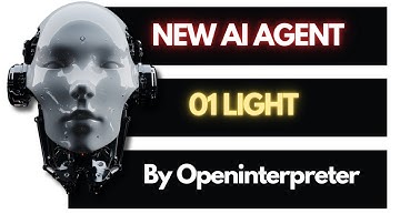 New! Open Source AI Agents | Open Interpreter AI Agent + (01 Light) Device Demo