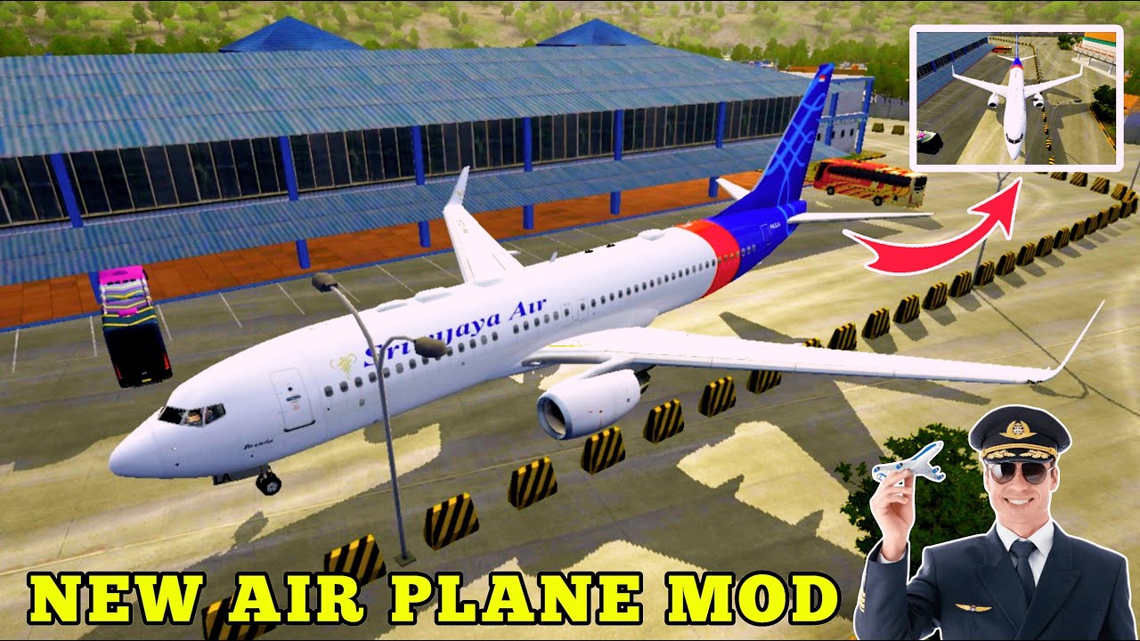 ️NEW AIRPLANE MODULTIMATE DRIVING GAME PLAYBUSSIDmahigamer0481