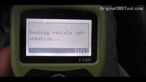 How to use OBDSTAR F100 Auto Key Programmer  for CX 5_OriginalOBDTool.com