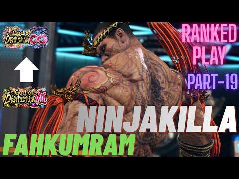 Tekken 8 | NinjaKilla (Fahkumram) God 7 To God 8 Part-19 Ranked Play
