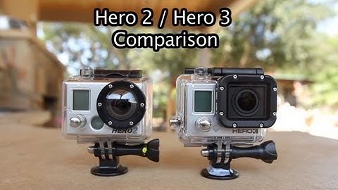 Go Pro Hero 3 White Vs Go Pro Hero 2 Comparison +GiveAway Details