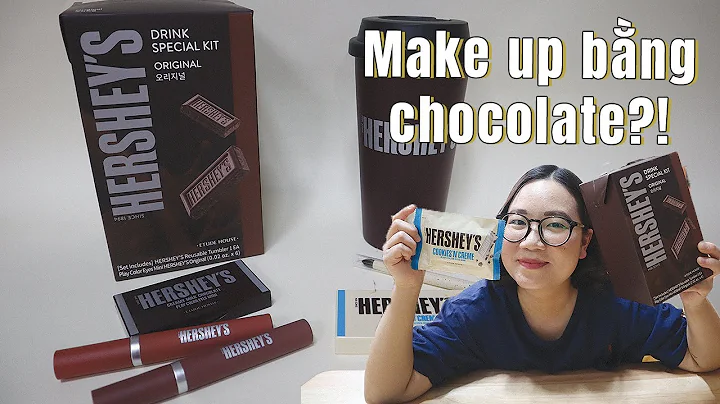 VLOG #50 | MAKE UP BẰNG CHOCOLATE?! | ETUDE HOUSE X HERSHEY'S