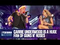 Carrie Underwood, Guns N&#39; Roses Superfan, Talks Performing With Axl Rose