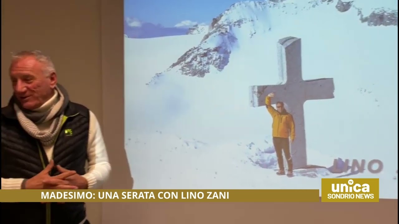 Lino Zani a Madesimo: 