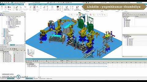 Tecnomatix Process Simulate - workcell 1 design