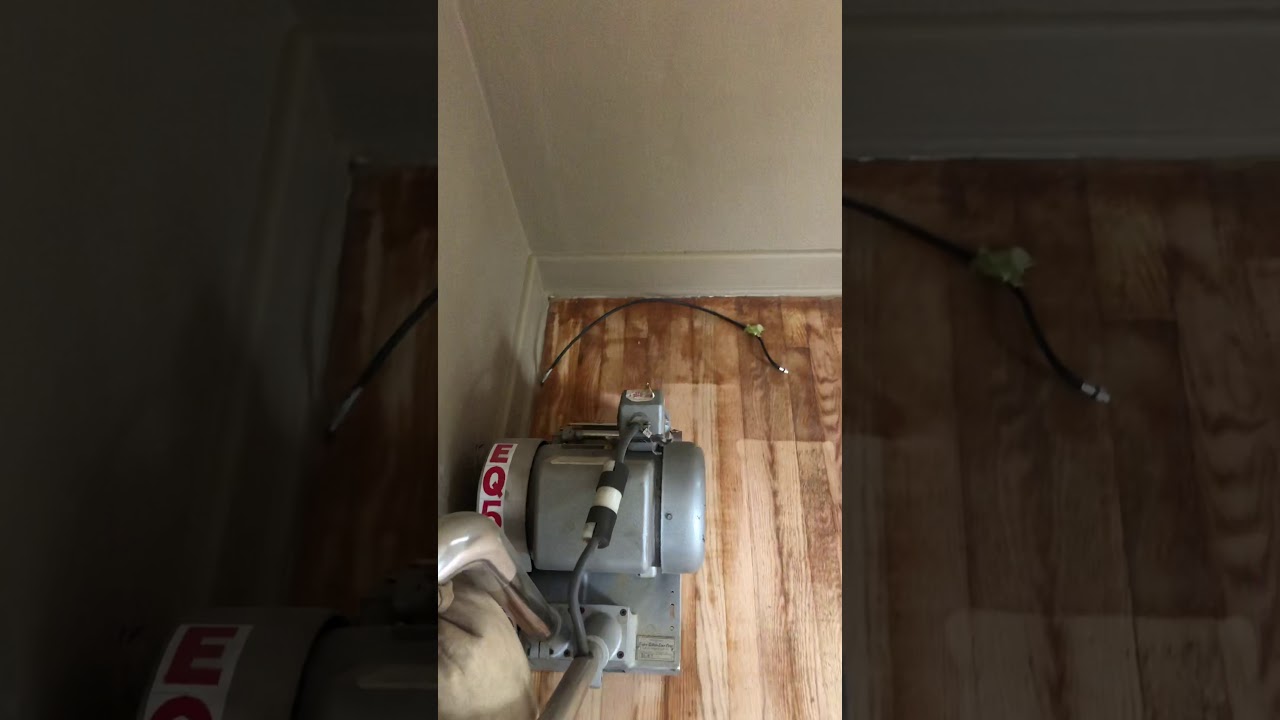 Sanding hardwood floors YouTube