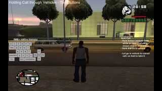 GTA:SA Hold Call in Vehicle