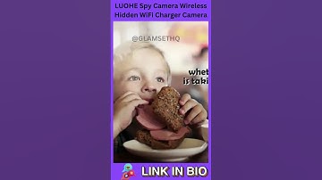 LUOHE Spy Camera Wireless Hidden WiFi Charger Camera with Remote