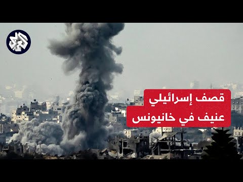 مراسل التلفزيون العربي قصف إسرائيلي على منطقة معن بخانيونس ونقل إصابات إلى مشفى ناصر