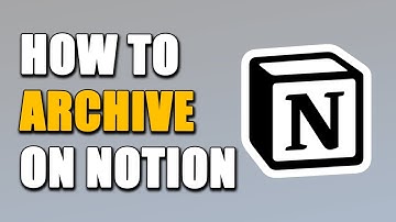 How To Archive On Notion (SIMPLE!)