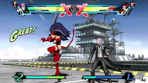 Request:Spider-Man/Vergil/Nova Arcade Mode|ULTIMATE MARVEL VS. CAPCOM 3