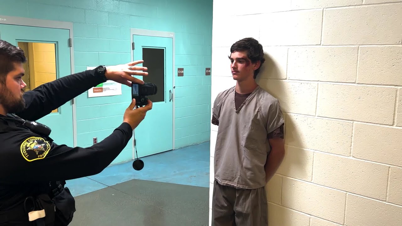 E15M DUI арестовал подростка в наручниках